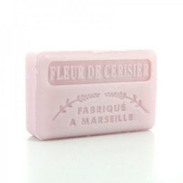 Cherry blossom scented Marseille soap bar, 125g.