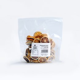 Dried lemon bulk bags - Dried Fruit Mix. Includes dried lemon slices in various sizes, with a natural, earthy color palette. Suitable for use in baking, cooking, or as a decorative element.