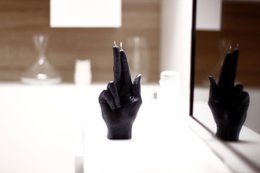 Vela Gun Fingers Negra