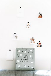 Bubble photo stickers small