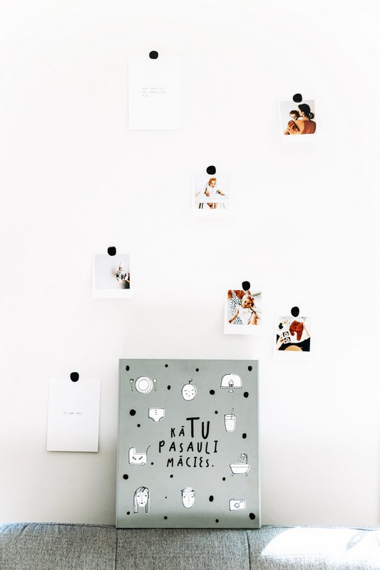 Bubble photo stickers small