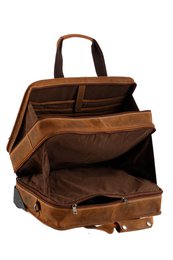 Vintage business trolley læder 1549-25