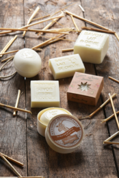 Oval soap on rope Goat's milk 200g