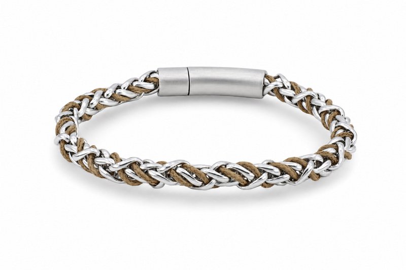 Bracciale in acciaio 6mm - Collezione Wallis
