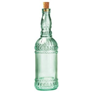 DISCONTINUED Fles Assisi 720 ml recycled glas met kurk