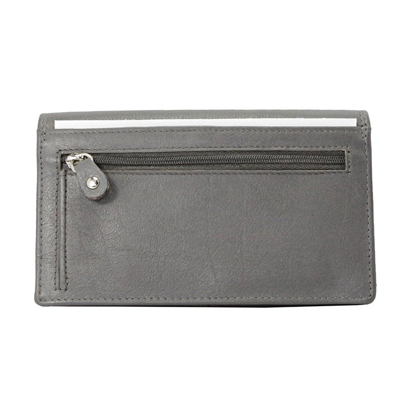 Cartera Mujer Piel Vaqueta - RFID Antideslizante - Cartera Mujer Ideal