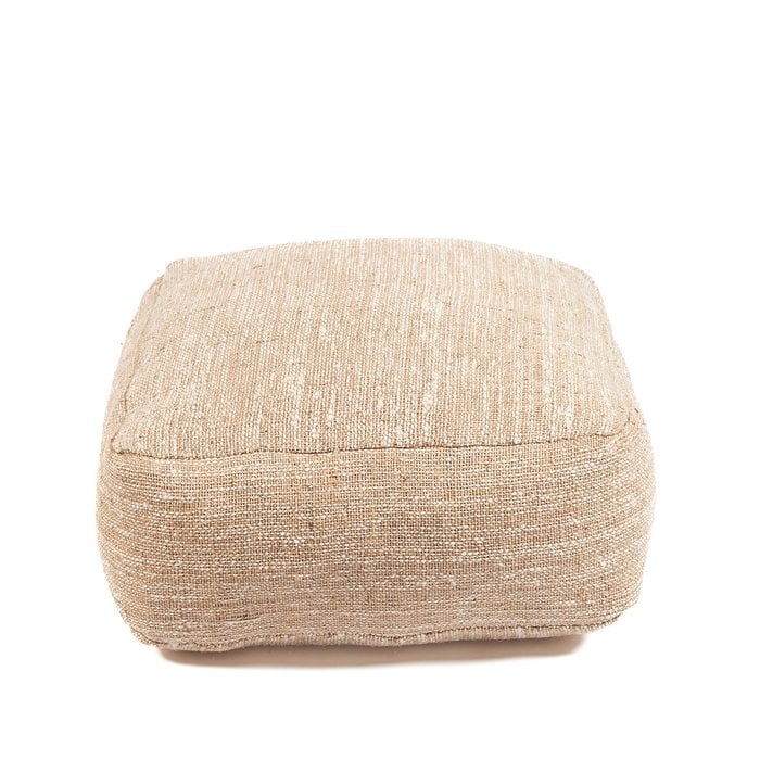 De comfortabele poef - Beige