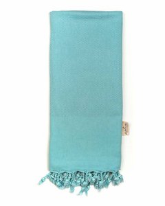 BEACH TOWEL SOFT STONEWASHED MINT