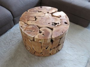 Couchtisch - runder Couchtisch