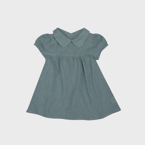 OrganicEra Kleid aus Bio-Hanf, Era Blue