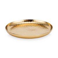 Plate Metal Gold 15cm