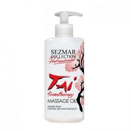 Tai professional massage body oil, 500 ml. Nourishing massage oil with natural ingredients for a relaxing massage experience.