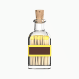 Small Sun matchsticks 