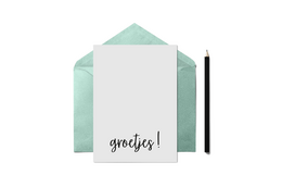 Rabattpaket Grußkarten Minimal + Anzeige