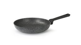 Flonal Pietra Lavica Frying Pan - a durable, non-stick frying pan made of natural stone material, available in 4 sizes (20cm, 24cm, 26cm, 28cm).