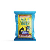 New - Chips Cretan Herbs 40g - Superbon