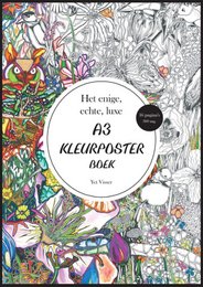 16 tarjetas A5 Libro de carteles para colorear 1