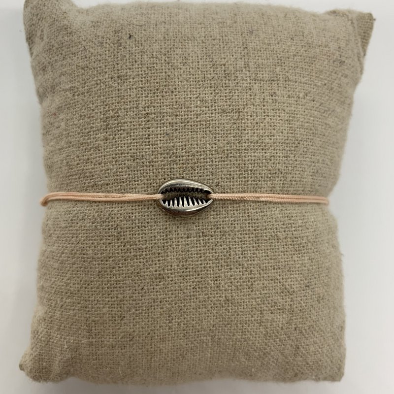 Lille Silver Shell armbånd