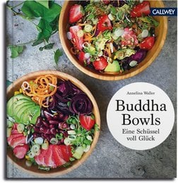 "Colorful Buddha bowl with a variety of fresh vegetables, grains, and herbs. Includes a mix of textures and flavors for a nutritious and satisfying meal."