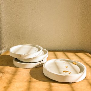 Untersetzer aus Beton