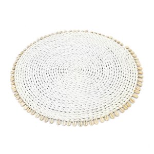 De Seagrass Shell Placemat - Wit