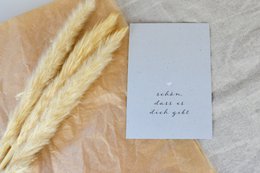 Ansichtkaart "Leuk dat je bestaat"