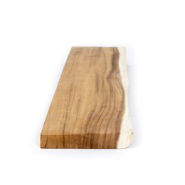 Półka ścienna z drewna suar - 60 x 17 x 3 cm