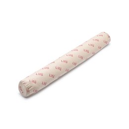 Wool Rug Round 120 cm Leaf Lavender Salmon
