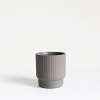 Espressotasse Säule | hellgrau