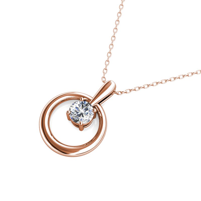 Octavia-sets - Roségoud en kristal