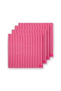 Set/4 Napkins Stripes Yellow 40x40cm