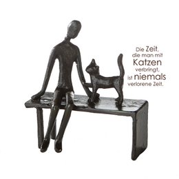 Design Sculp."Dedication" poleret H.12cm