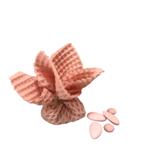 Wabentuch 20x20cm Rosenwolke