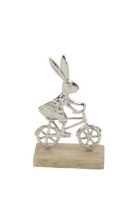 Hase auf Fahrrad