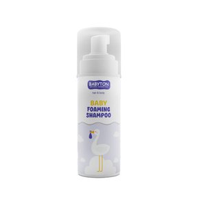 Babyton Natural Foaming Shampoo for Newborns and Babies 150ml