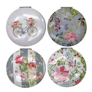 Julie Dodsworth Pink Botanical Compact Mirror