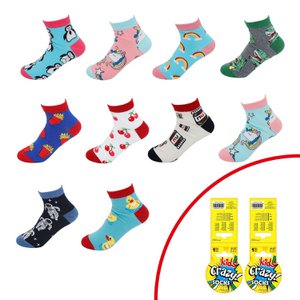 Kinderen gekke sokken »kleurrijke kinderen sokken» Kinderkous »Fütlinge» Kinderen Socken maat 30-33 en 34-37