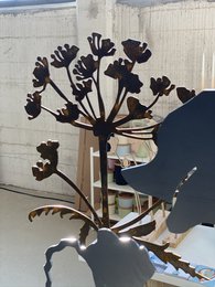 Poppy's & Hogweed - Objeto Corten