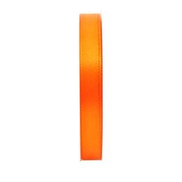 Orange glossy taffeta ribbon, 15mm wide, shiny finish, gift wrapping decoration