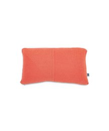 Rectangular cushion cover in a rich burgundy color, made of soft, textured fabric for a cozy and stylish accent to any room.
