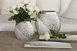 Ceramic round vase "Grace" VE 2