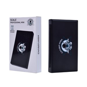 Elektronische Taschenwaage – bis zu 200 g – Genauigkeit von 0,01 g – kleine Waage für Schmuck, Tee, Kochen, Tabak usw. - Mit hintergrundbeleuchtetem LCD-Bildschirm - Schwarz - Geschenkbox