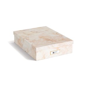 OSKAR document box A4 - Marble Beige 894 - Set of 5