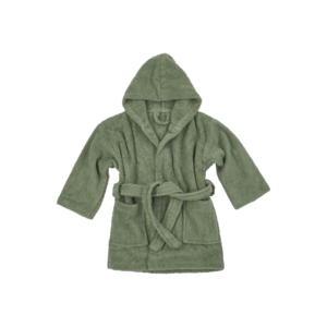 Bademantel Terry Stoffwaldgrün