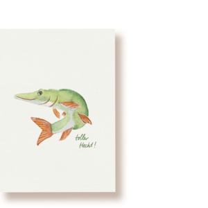 Great pike | postcard