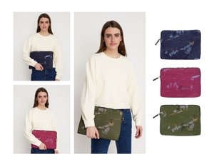 Laptop sleeve 13" "MAGICAL LANDSCAPE" | Recycled fabric | Clima bisettiOutfit