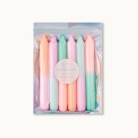 Dip Dye Kaarsenset: Verjaardagstaart