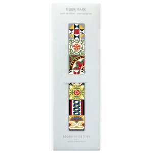 Modernista Tiles Metalic Bookmark