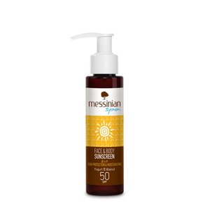 Yogurt And Walnut Face And Body Sunscreen 50 SPF Messinian Spa
