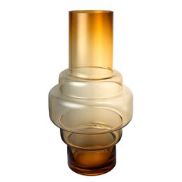 vase en verre épais de style rétro XXL, série: TYLER 46AM, édition de luxe en verre de 9 mm d'épaisseur